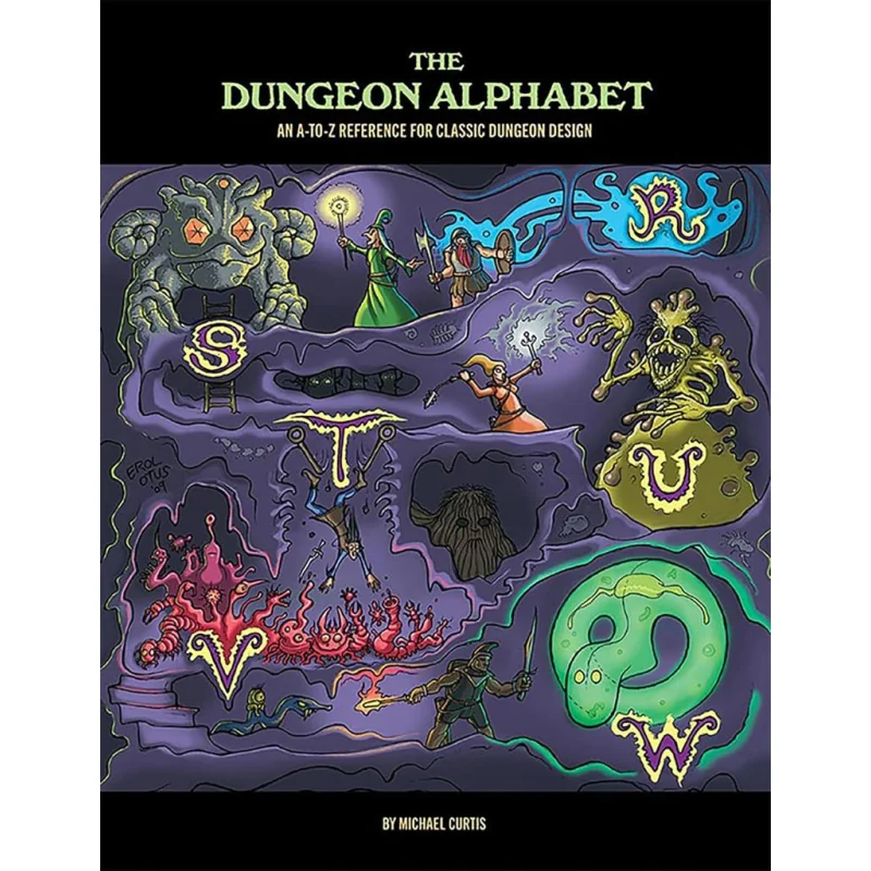 Dungeon Alphabet Expanded Hardback 