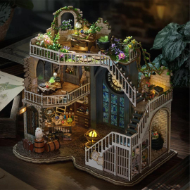 Puzzle 3d 3D Puzzle Miniature House MAGIC WORKSHOP