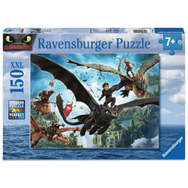 Puzzel Dragons - XXL Children's Puzzle Dragons & Heroes (150 pieces)